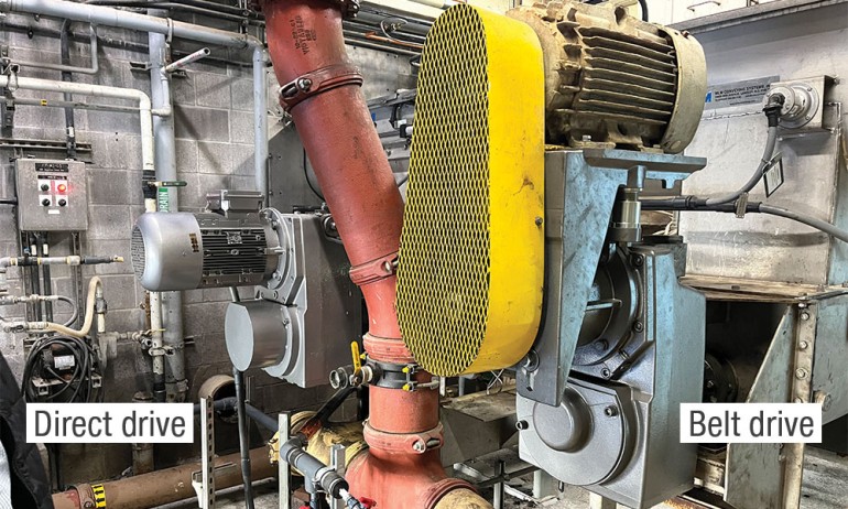 NORD Titan belt drive used in an application