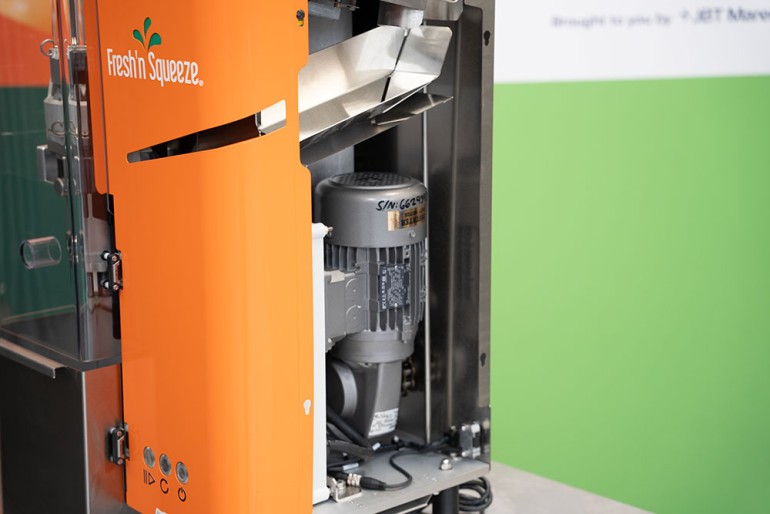 NORD SMI Universal Motor in a JBT Marel juicer application