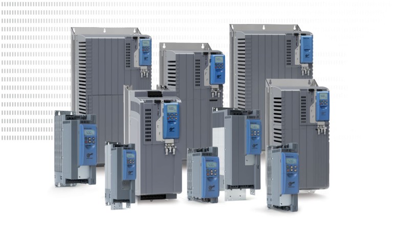 NORDAC PRO SK 500P variable frequency drives in frame sizes 1-10.