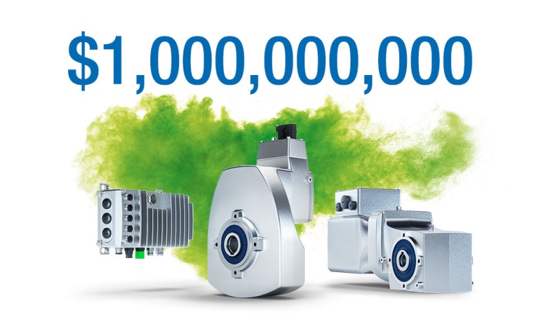 One billion dollars sales revenue