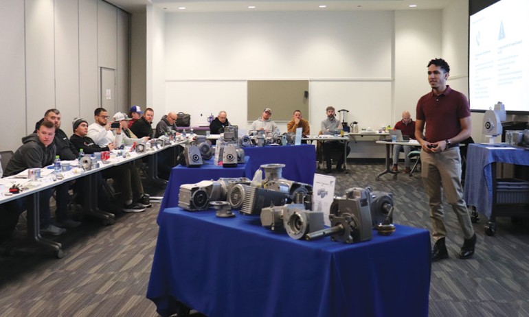Customer training at NORD facilities